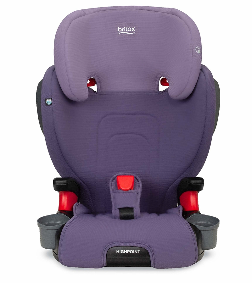 Britax Highpoint 2Stage Belt Positioning Booster Car Seat Purple Ombre