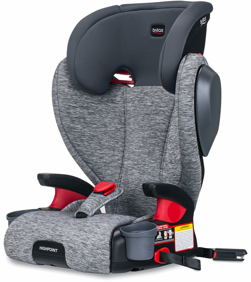 Britax Highpoint High Back Belt Positioning Booster Car Seat Asher