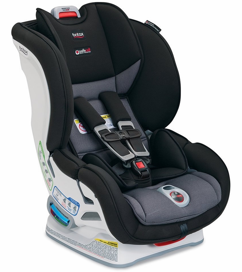 Britax Marathon ClickTight AntiRebound Bar Convertible Car Seat Verve