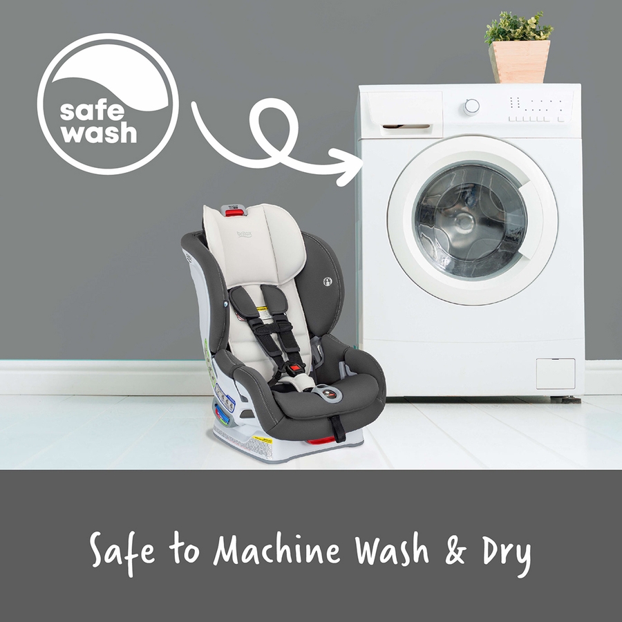 Britax Marathon Clicktight Convertible Car Seat Mod Ivory (SafeWash)