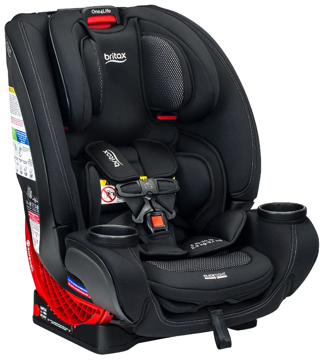 Britax One4Life ClickTight AllinOne Car Seat Cool Flow Carbon
