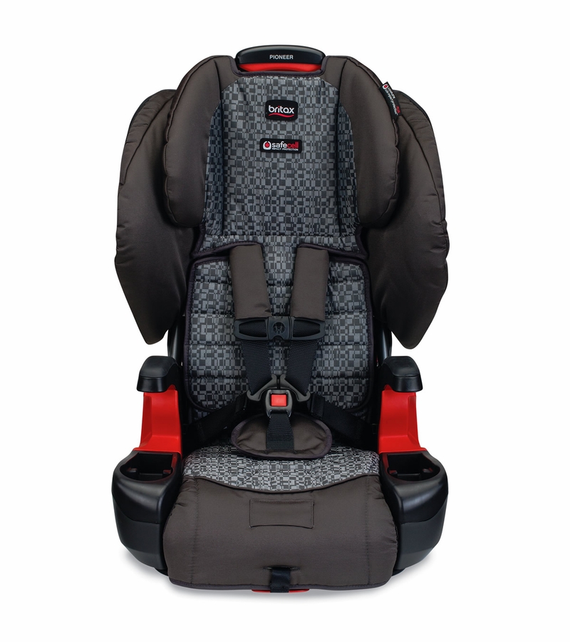 Britax Pioneer G1.1 Harness Booster Car Seat Silver Cloud