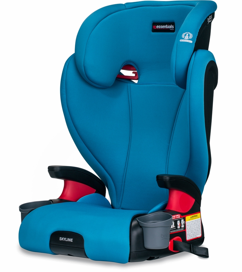 Britax Skyline High Back Belt Positioning Booster Car Seat Teal