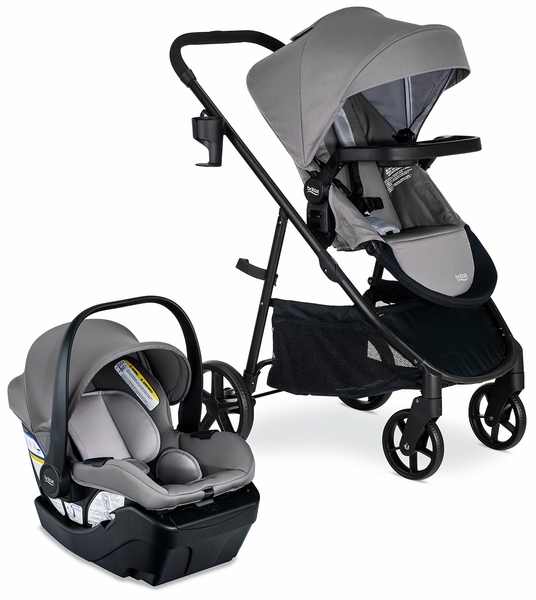 Britax Willow Brook Travel System - Graphite Glacier