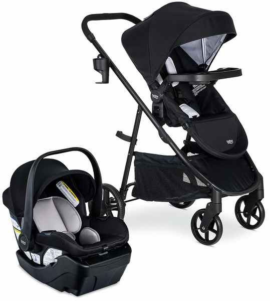 Britax Willow Brook Travel System - Onyx Glacier