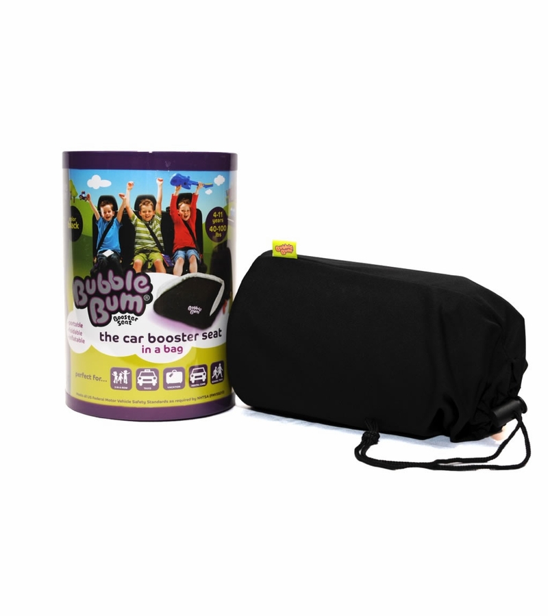 BubbleBum Inflatable Car Booster Seat Black