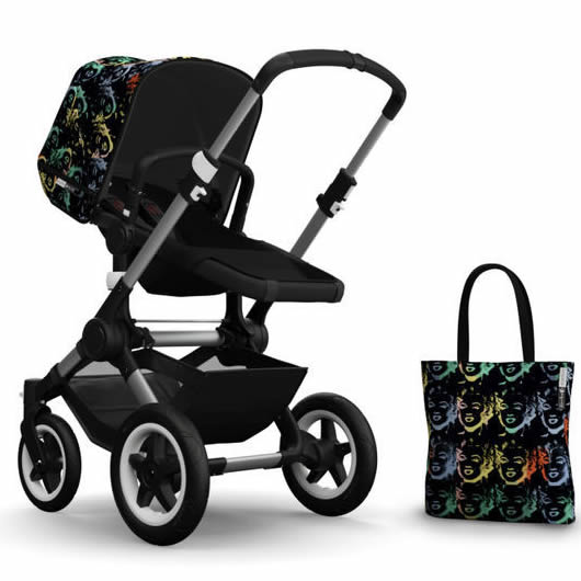 Bugaboo Buffalo Andy Warhol Accessory Pack - Marilyn/Black