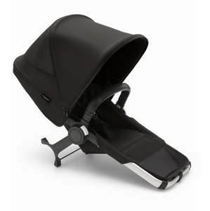Bugaboo Donkey 5 Duo Extension Complete - Aluminum / Midnight Black / Midnight Black