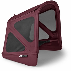 Bugaboo Donkey Breezy Sun Canopy - Dark Cherry