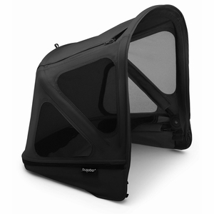 Bugaboo Donkey Breezy Sun Canopy - Midnight Black