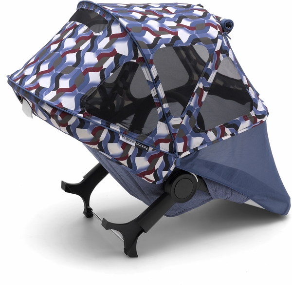 Bugaboo Donkey Breezy Sun Canopy - Waves