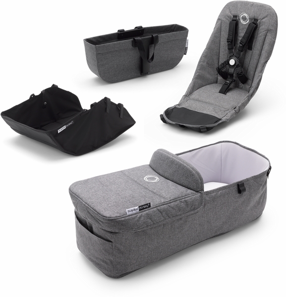Bugaboo Donkey3 Style Set - Grey Melange