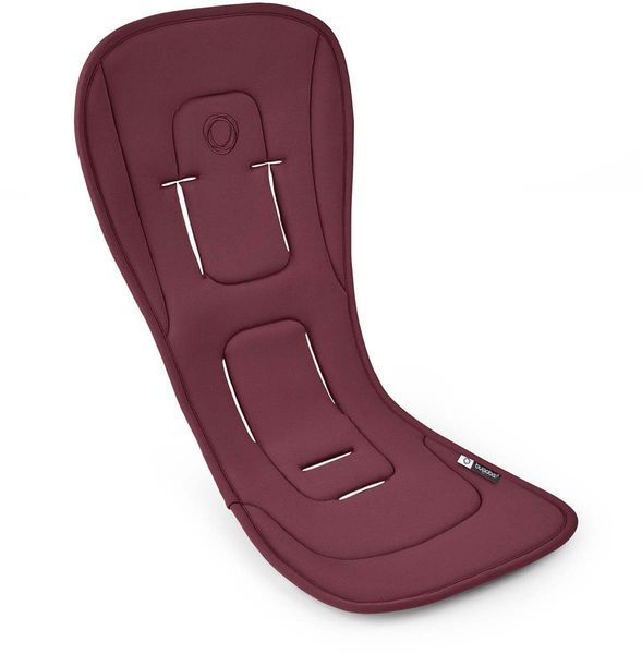 Bugaboo Dual Comfort Seat Liner - Dark Cherry