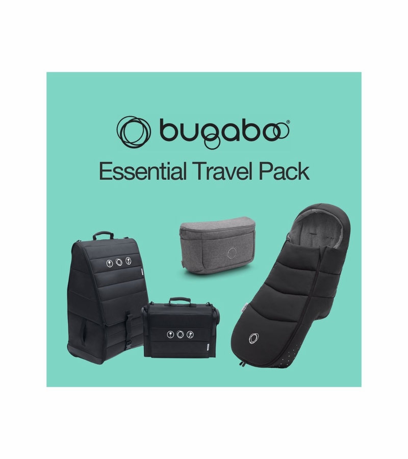 Bugaboo Essential Travel Pack Grey Melange / Midnight Black