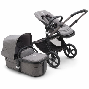 Bugaboo Fox 5 Complete Stroller - Graphite / Grey Melange / Grey Melange