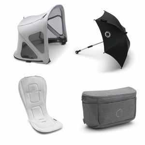 Bugaboo Fox 5 Summer Accessory Bundle - Misty Grey