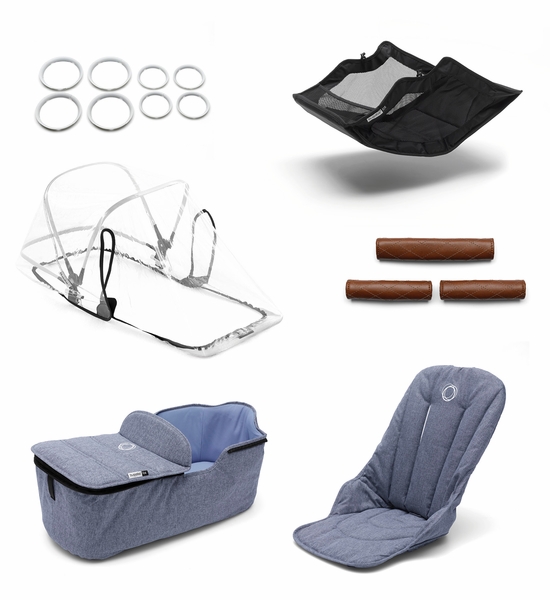 Bugaboo Fox Style Set - Blue Melange