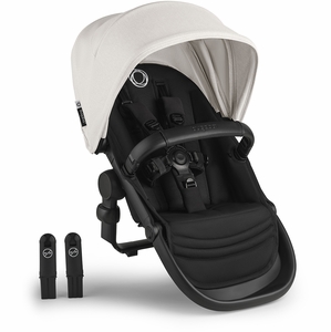 Bugaboo Kangaroo Sibling Seat - Black / Midnight Black / Misty White