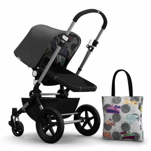 Bugaboo OPEN BOX Cameleon3 Andy Warhol Accessory Pack - Dark Grey/Transport