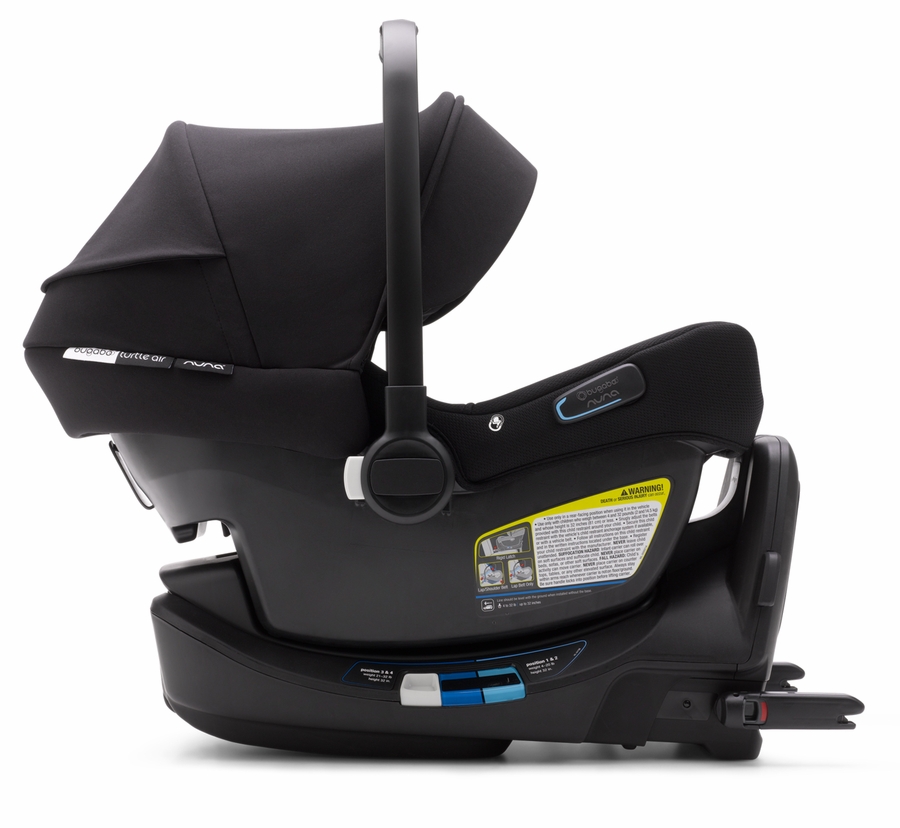 Bugaboo Turtle Air by Nuna Lightweight Infant Car Seat + RELX Base Load