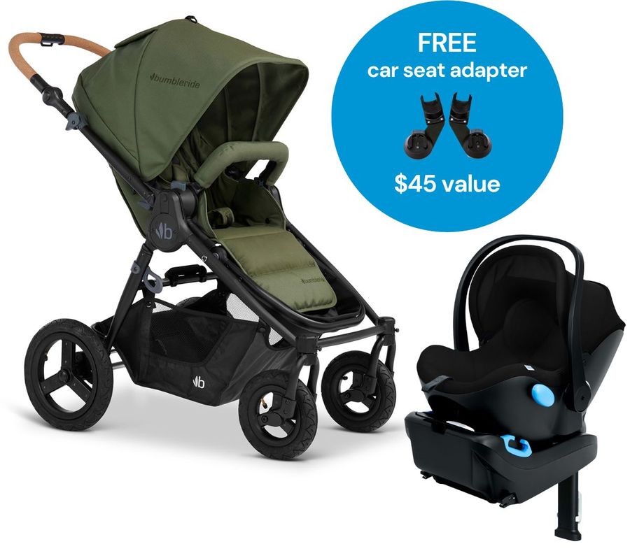 Bumbleride Era + Clek Liing Travel System Olive / Pitch Black