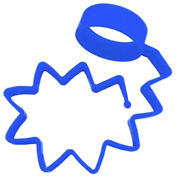 Busy Baby Bottle Bungee - Blue