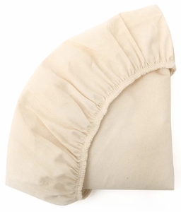 Charlie Crane Fitted Sheet for KUKO Moses Basket and KUMI Crib - Milk