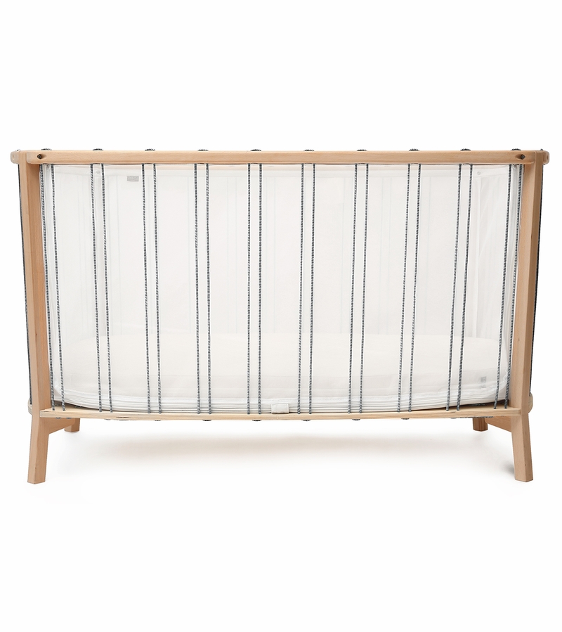 Charlie Crane KIMI Baby Bed with Foam Mattress Black & White