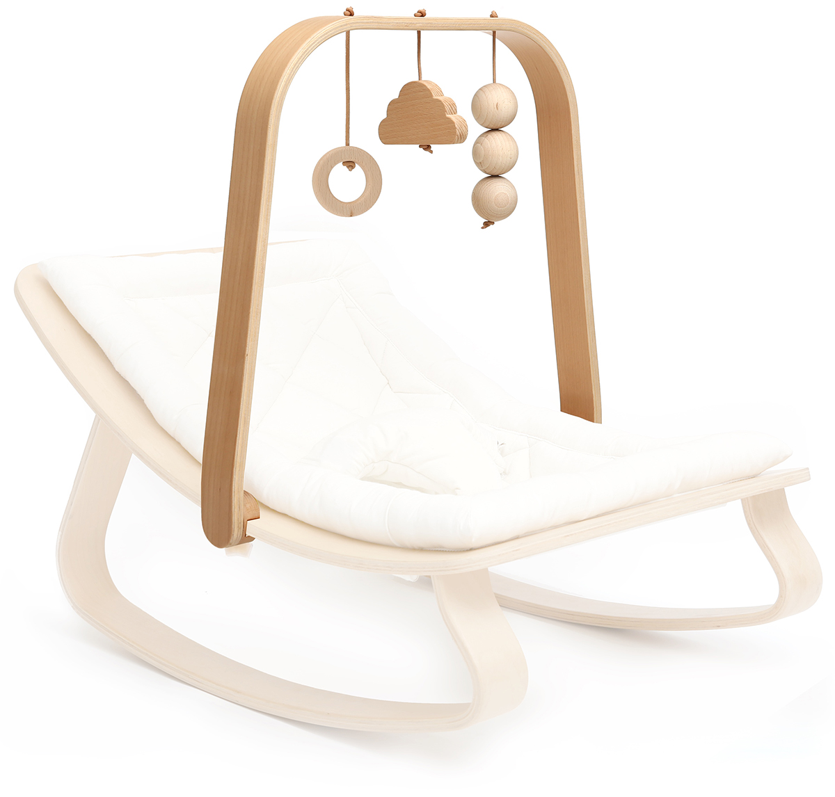 Charlie Crane LEVO Activity Arch for LEVO Baby Rocker Beech