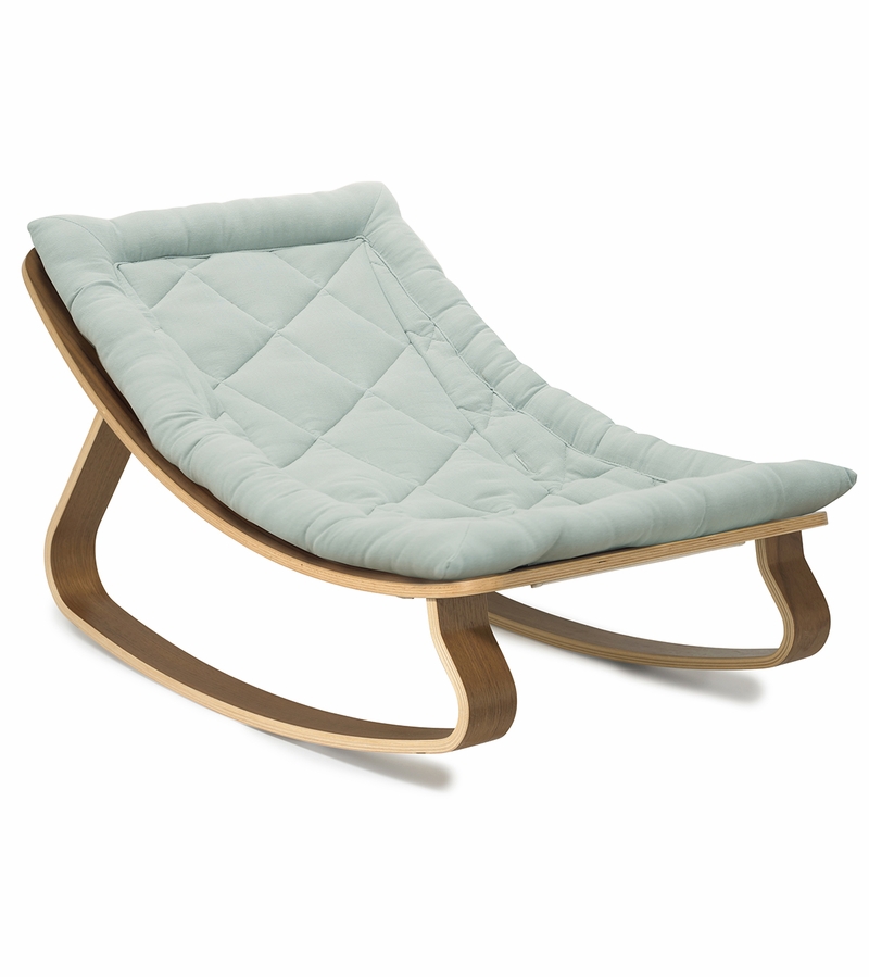 Charlie Crane LEVO Baby Rocker Walnut / Farrow