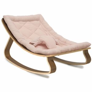 Charlie Crane LEVO Baby Rocker - Walnut / Nude