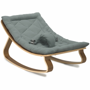 Charlie Crane LEVO Baby Rocker - Walnut / Orage