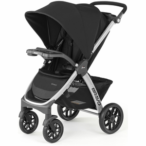Chicco Bravo Quick-Fold Stroller - Black