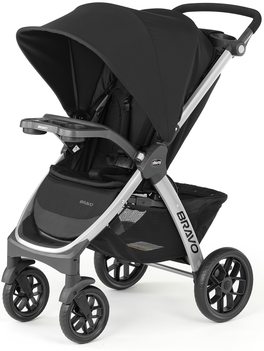 Bravo Quick-Fold Stroller - Black | ChiccoUSA