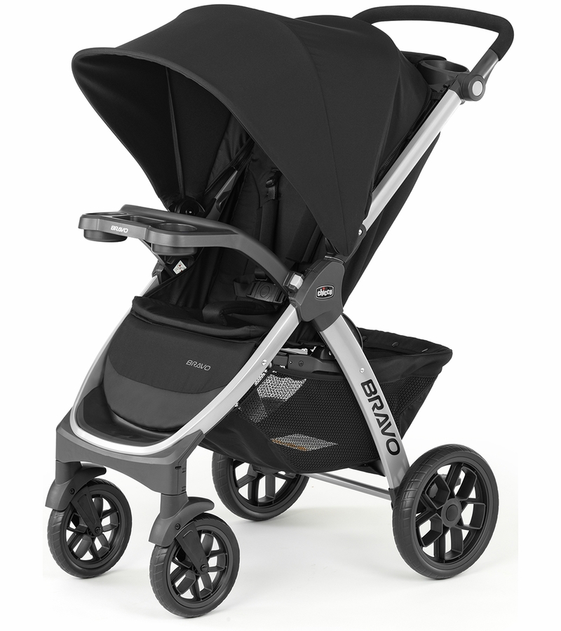Chicco Bravo QuickFold Stroller Black