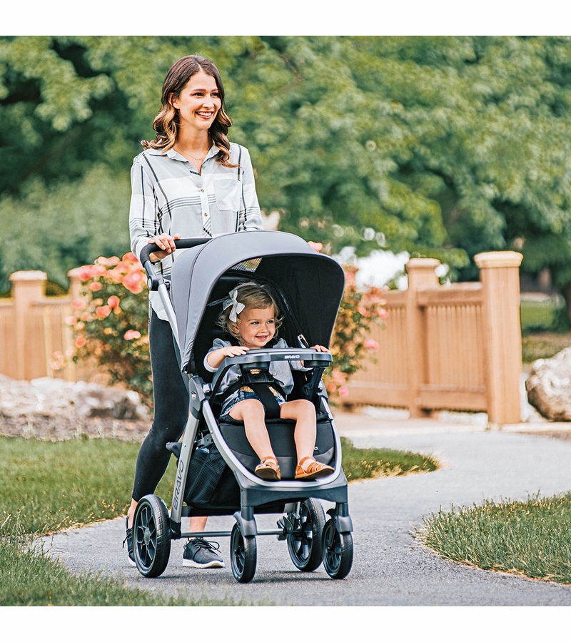 Chicco Bravo QuickFold Stroller Black