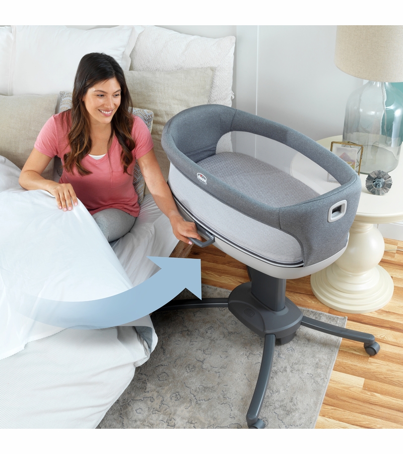 Chicco Close To You Bedside Heather Grey