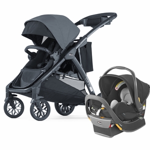 Chicco Corso Flex Single to Double Travel System Bundle - Legend