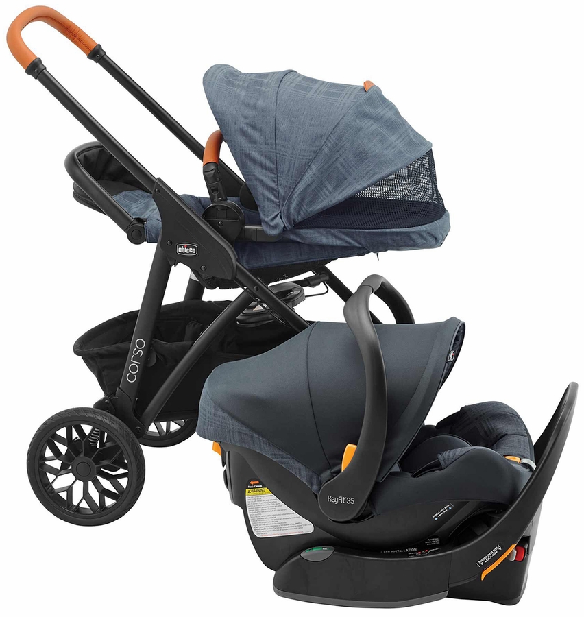 Chicco Corso LE Modular Travel System Hampton