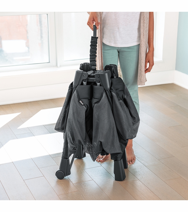 Chicco Dash QuickFold Playard Charcoal