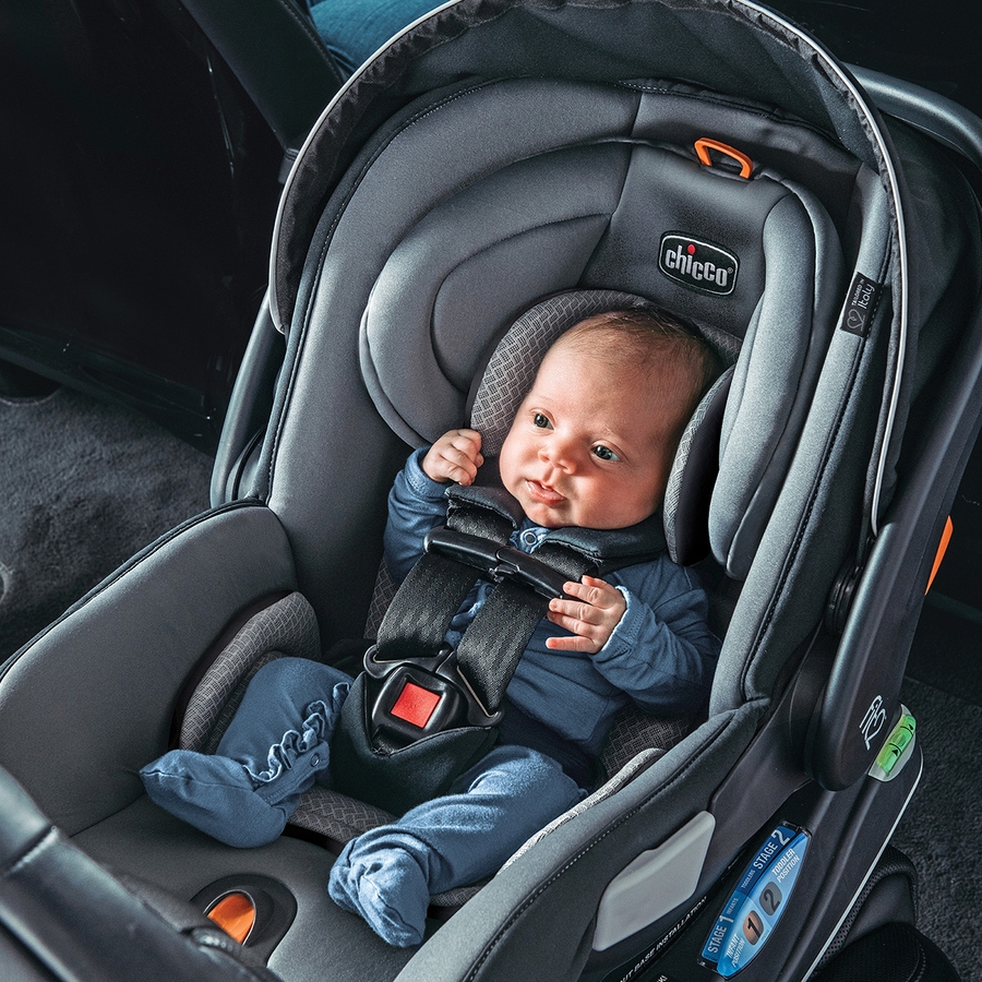 Chicco Fit2 Adapt Infant & Toddler Car Seat with AntiRebound Bar Ember