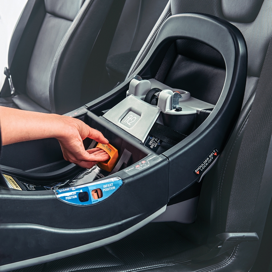 Chicco Fit2 Adapt Infant & Toddler Car Seat with AntiRebound Bar Ember