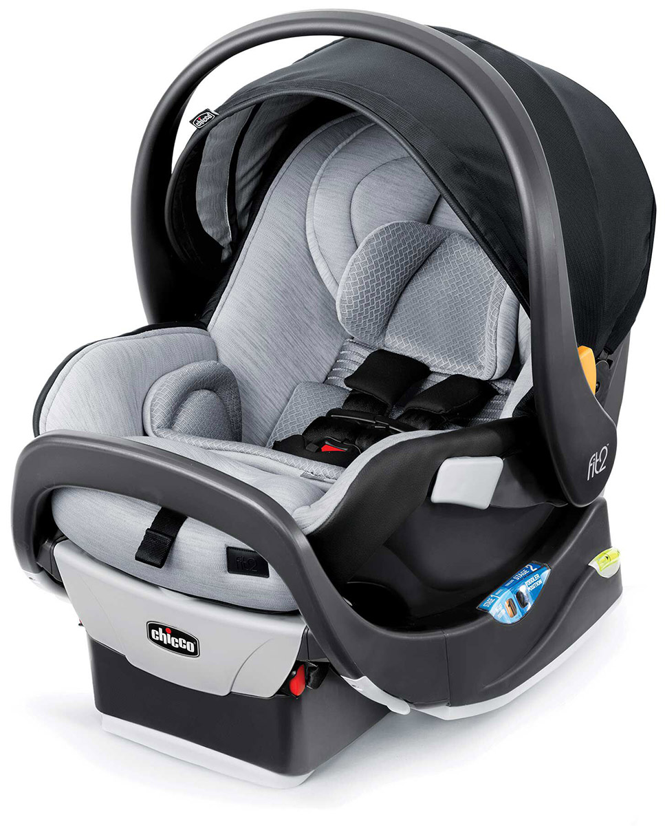 Chicco Fit2 Air RearFacing Infant & Toddler Car Seat with AntiRebound