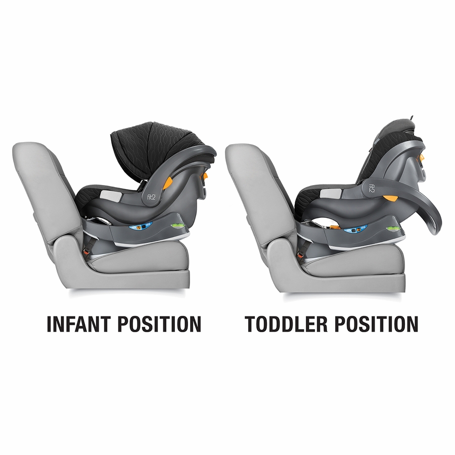 Chicco Fit2 RearFacing Infant & Toddler Car Seat with AntiRebound Bar