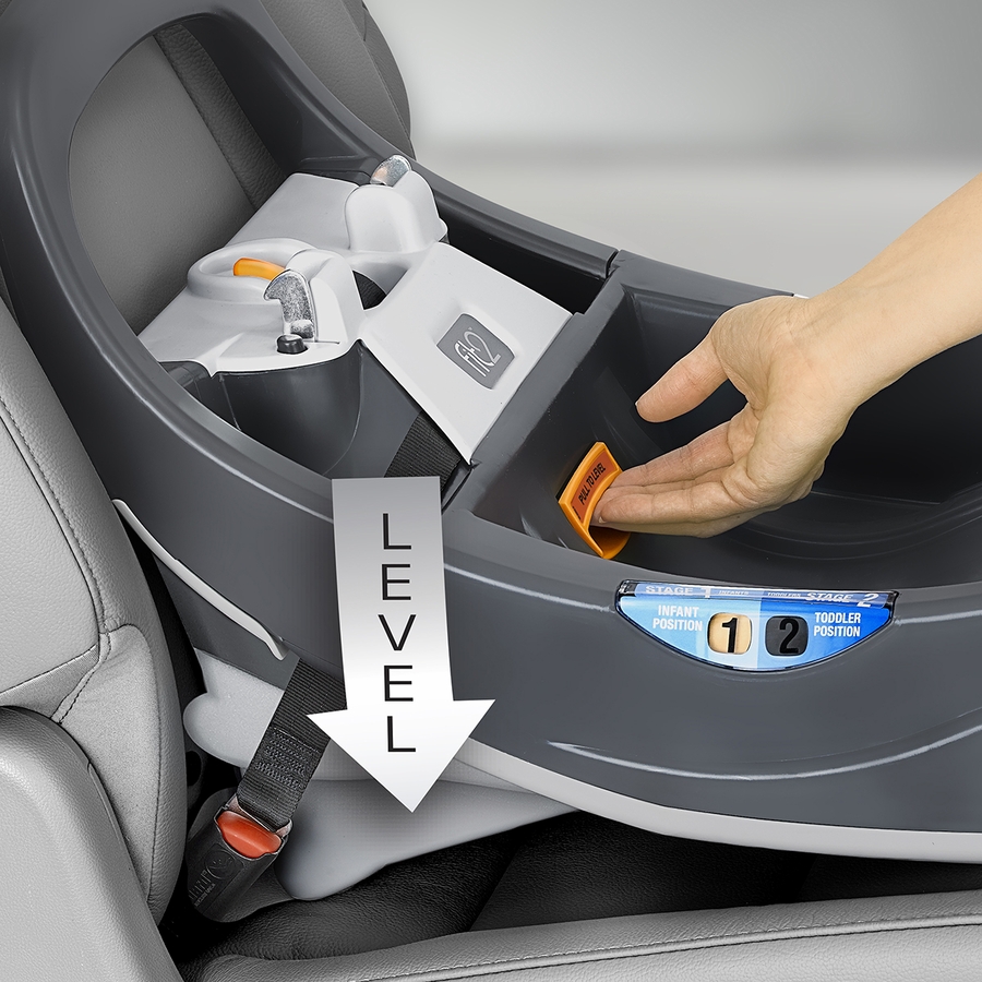 Chicco Fit2 RearFacing Infant & Toddler Car Seat with AntiRebound Bar Cienna