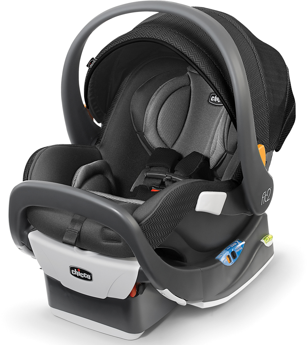 Chicco Fit2 RearFacing Infant & Toddler Car Seat with AntiRebound Bar Tempo