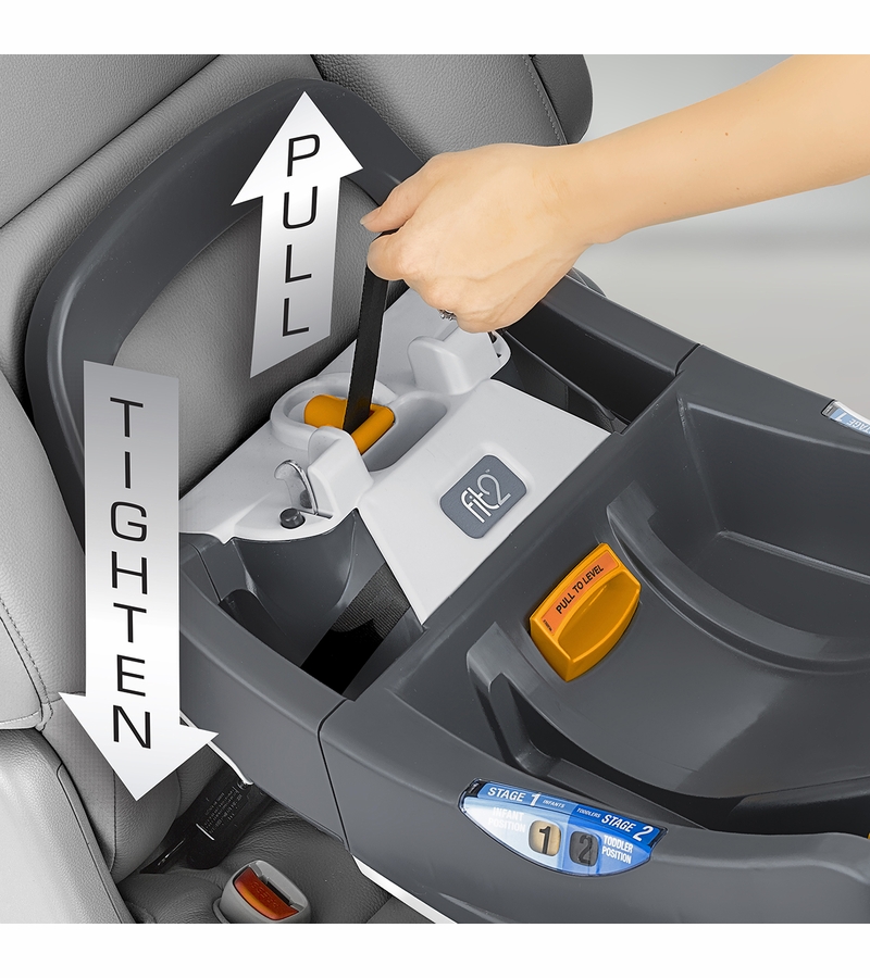 Chicco Fit2 RearFacing Infant & Toddler Car Seat with AntiRebound Bar