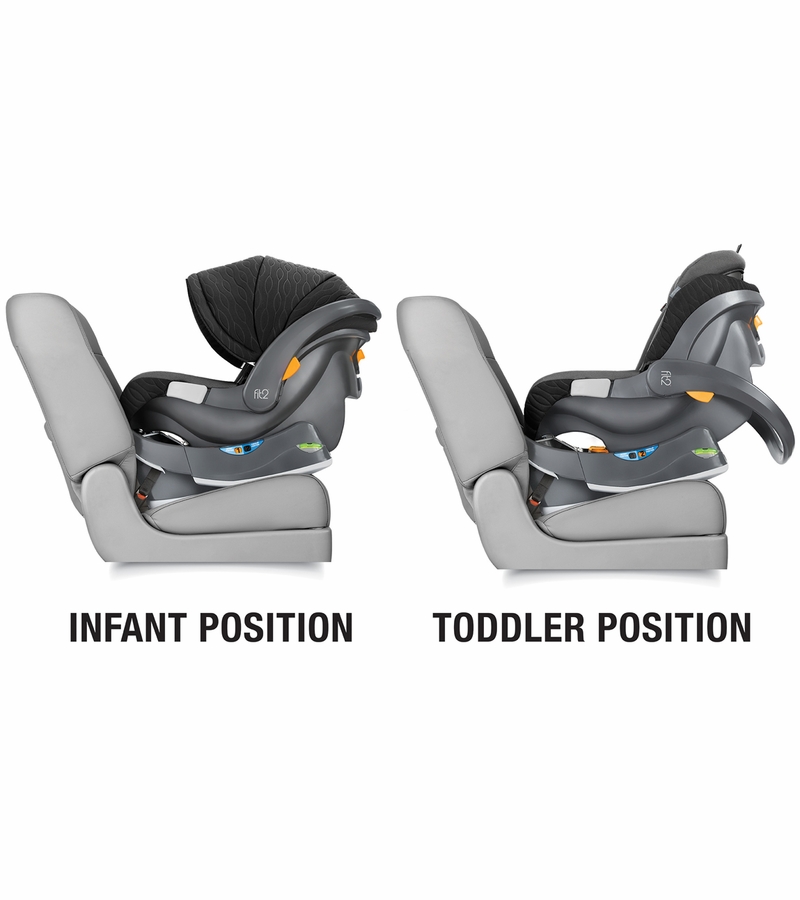 Chicco Fit2 RearFacing Infant & Toddler Car Seat with AntiRebound Bar