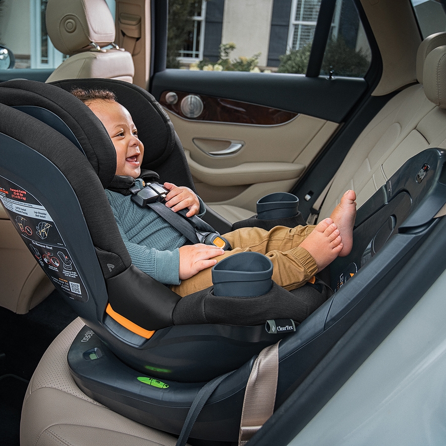 Chicco Fit360 ClearTex Rotating Convertible Car Seat Black