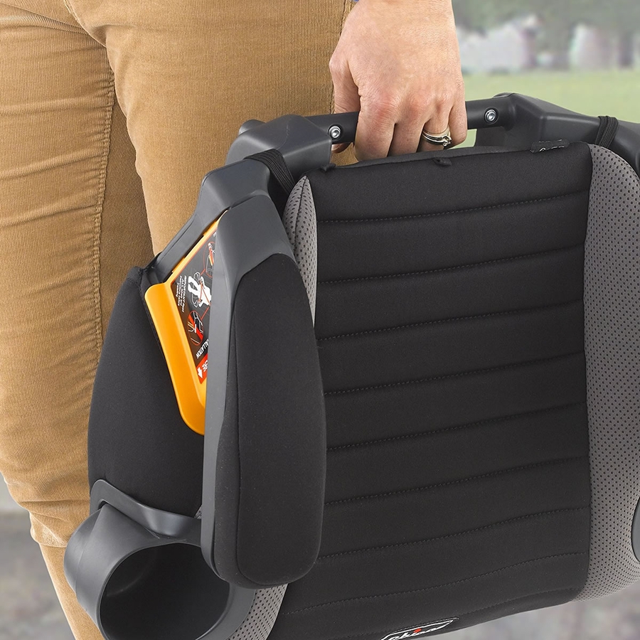 Chicco GoFit Backless Belt Positioning Booster Car Seat Shark